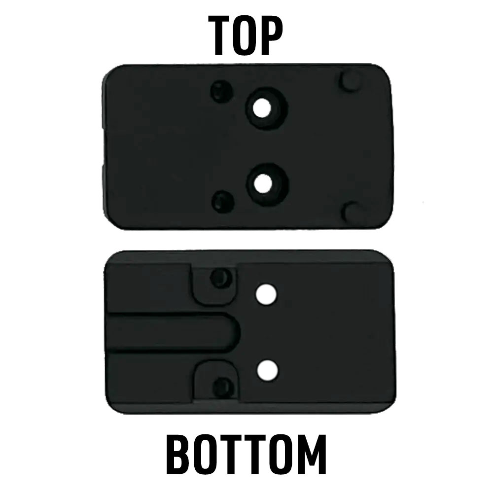 Walther PPQ Q5 Mounting Plate 02 for Holosun 407C, 507C, and 508T RMR, Trijicon RMR