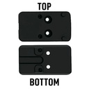 Walther PPQ Q5 Mounting Plate 02 for Holosun 407C, 507C, and 508T RMR, Trijicon RMR