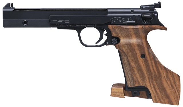 Walther CSP EXPERT .22LR Walnut Size M, cal .22LR