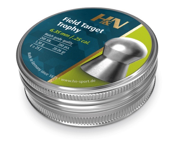 H&N-FIELD TARGET TROPHY .25 (6.35)/200PKT/50CTN