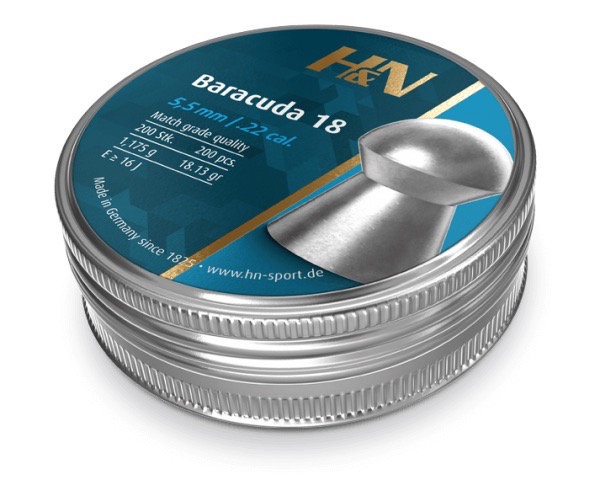 H&N-BARACUDA 18 .22 (5.52)/200PKT/50CTN