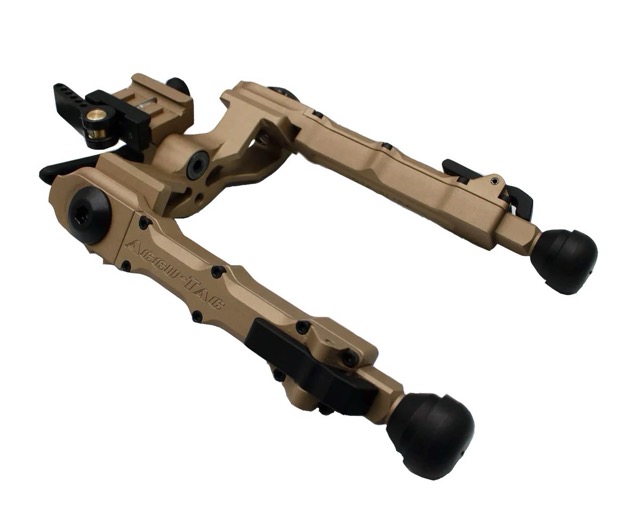 Accu-Tac FDE WB-4 Bipod Picatinny - Tan