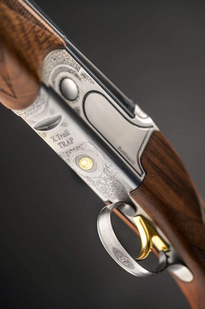 Bettinsoli X-Trail 'T' Special TRAP 30" RH 12 Gauge - SILVER - Adj. Stock - SILVER