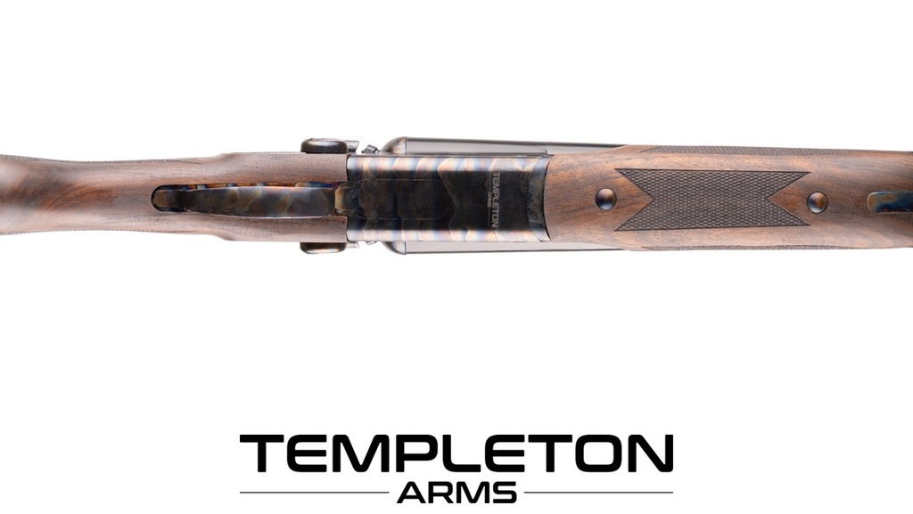 Templeton Arms GAMBLER, SxS Hammer Gun, 5 Chokes, 3" Chamber, CCH Finish (12 Gauge, 20", Right Hand)