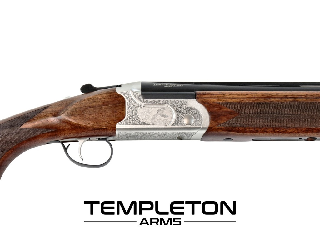 Templeton Arms DUKE - 12 Gauge, 3" Chamber, 30" Barrel - REC20 Game Scene Engraving - Left Hand Stock