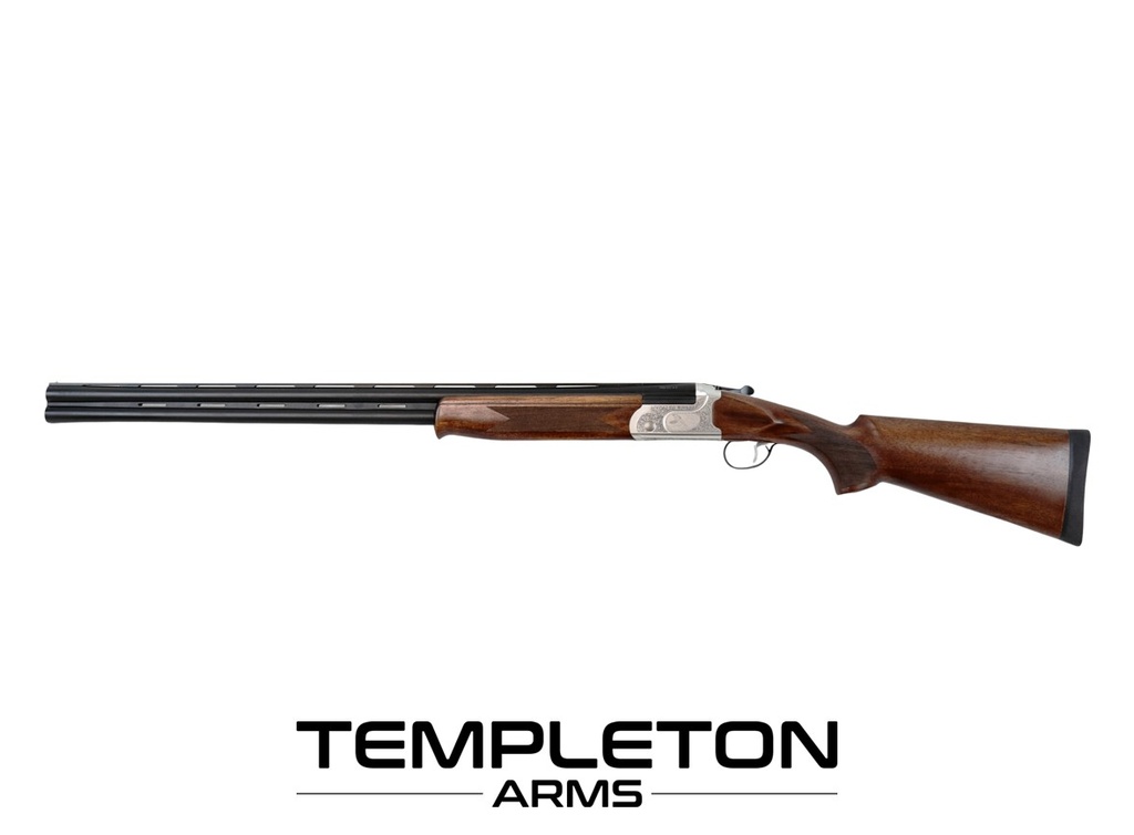 Templeton Arms DUKE - 12 Gauge, 3" Chamber, 30" Barrel - REC20 Game Scene Engraving - Left Hand Stock