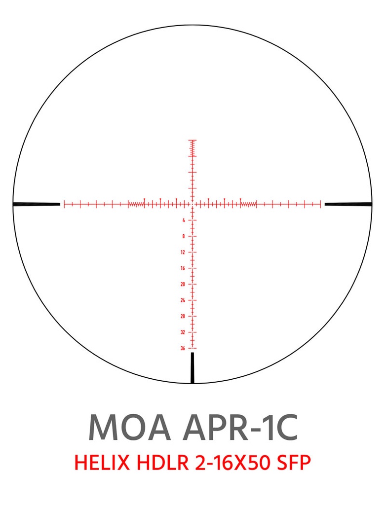 Element Optics Helix HDLR  2-16X50 (MOA APR-1C)