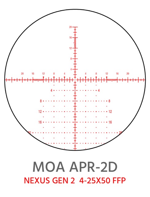 Element Optics Nexus Gen 2 (MRAD APR-2D)