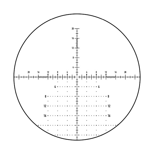 Element Optics Helix Gen2 6-24x50 FFP APR-2D MOA
