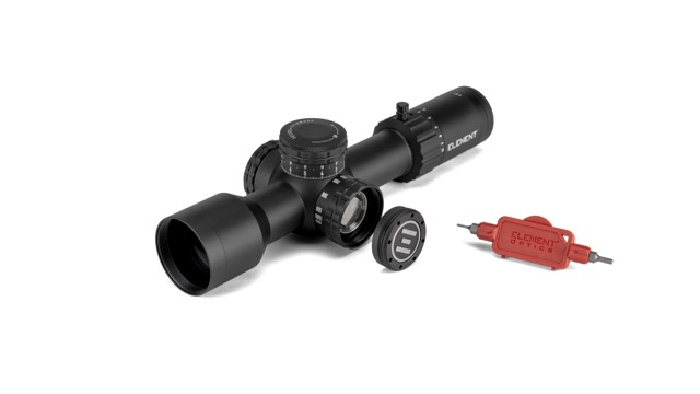 Element Optics THEOS 2-10X42 FFP MPR-1D MRAD - BLACK