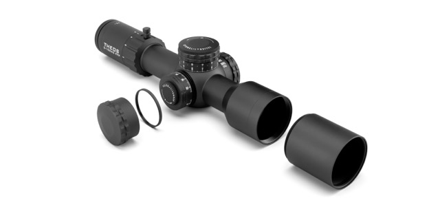 Element Optics THEOS 2-10X42 FFP MPR-1D MRAD - BLACK