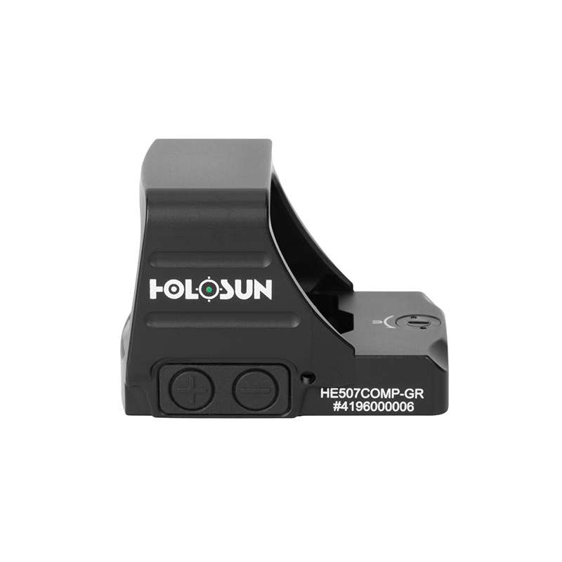 Holosun HE507COMP-GR; Miniature Reflex Sight; Multi Reticle - **GREEN**