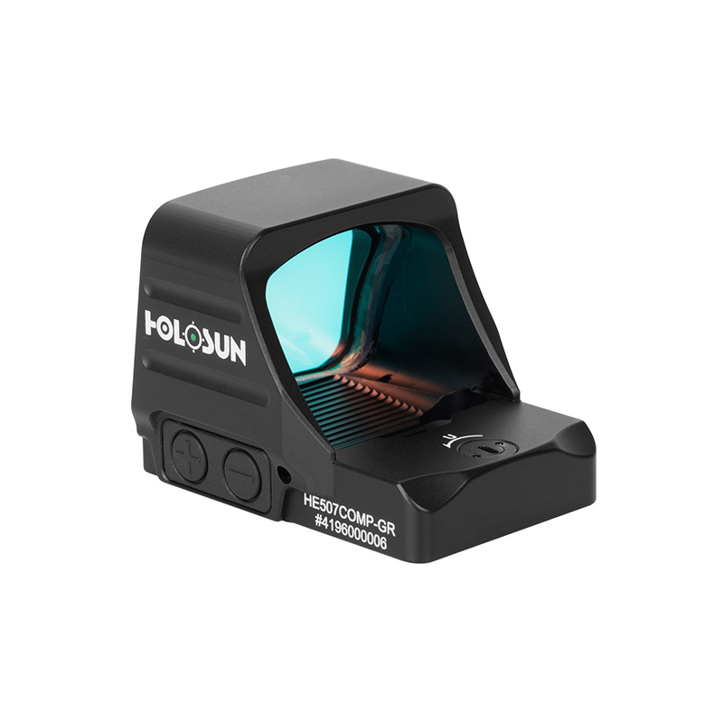 Holosun HE507COMP-GR; Miniature Reflex Sight; Multi Reticle - **GREEN**