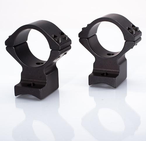 Talley 1" Alloy Lightweight Rings - Black (Low, Winchester XPR)
