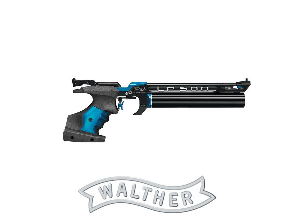 Walther LP500 Meister Manufaktur BLUEm Trigger, cal 4.5mm, 5D PROTOUCH-Grip, Regular Right Size M-L