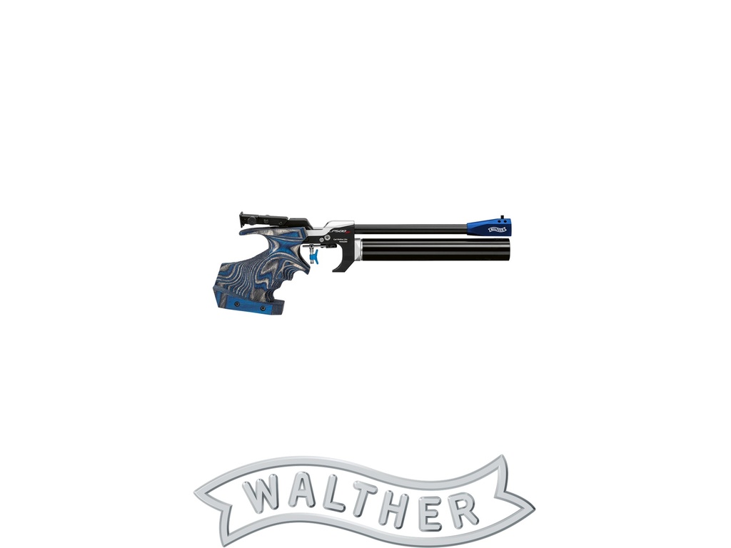 Walther LP500 XP m Trigger, cal 4.5mm, MEMORY 3D Blue Angel Grip, Regular Left, Size M