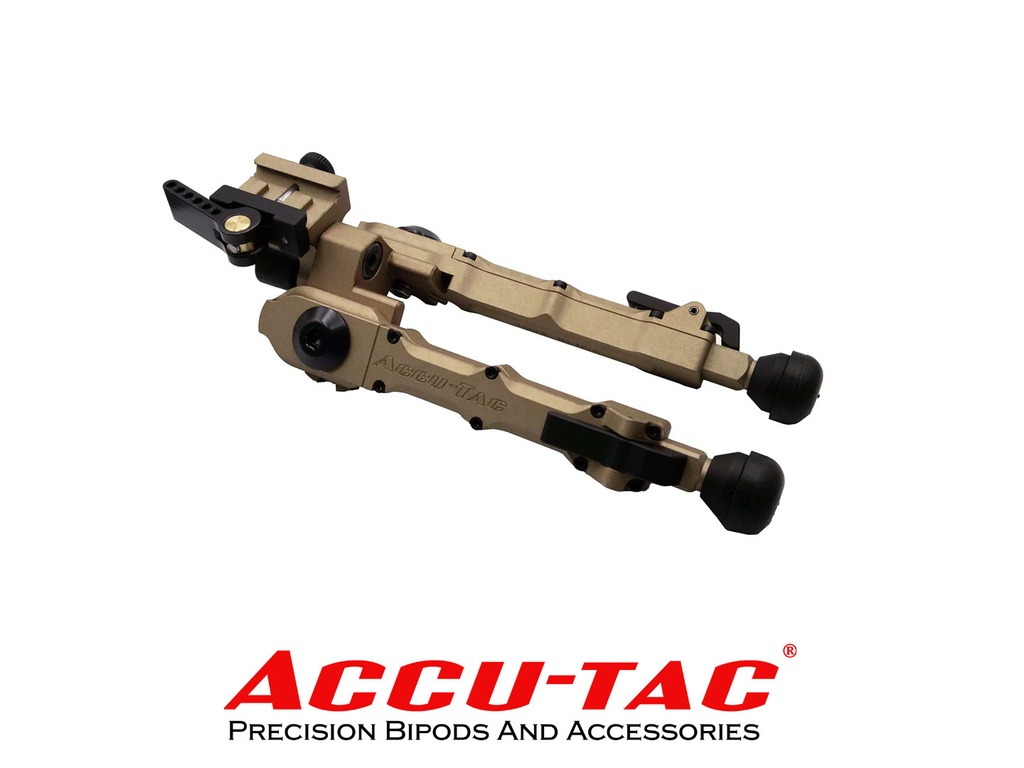 Accu-Tac BR-4 G2 Bipod Picatinny - FDE
