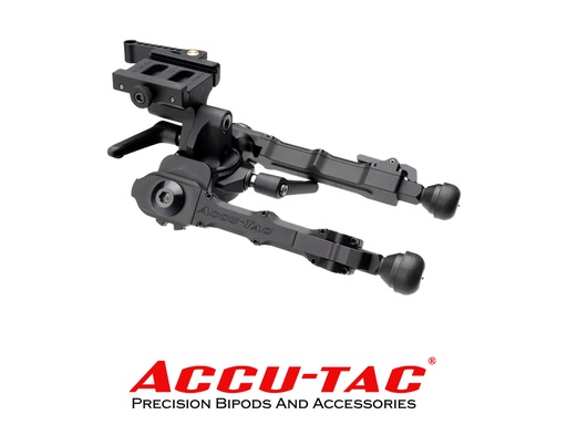 Accu-Tac PC-4 Bipod ARCA Pan/Cant - Black