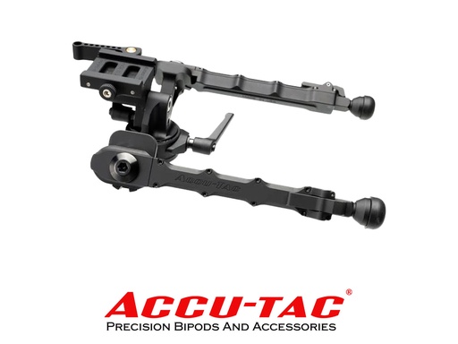 Accu-Tac FC-5 G2 Bipod ARCA, Pan/Cant - Black