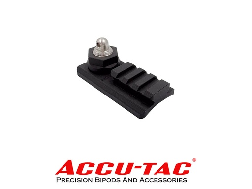 Accu-Tac Picatinny Sling Stud Rail Adapter - Black