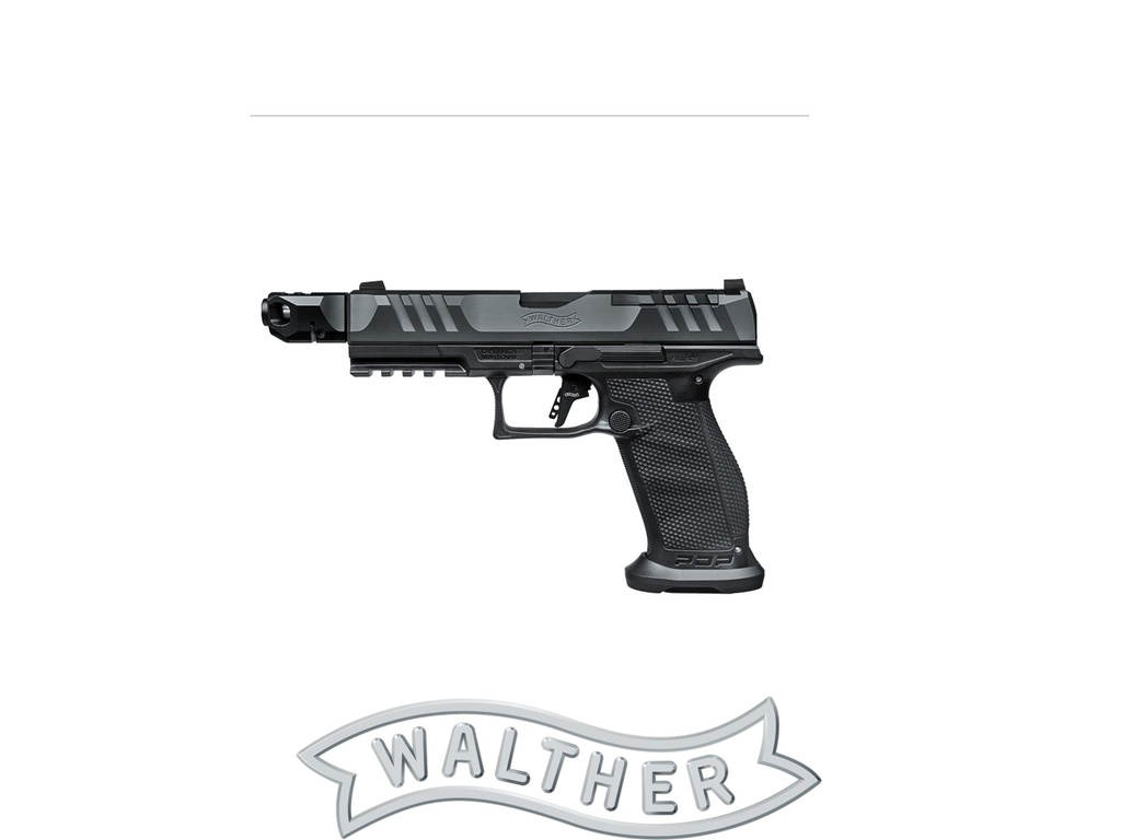 Walther PDP FS 5.1” 9x19 PRO SD MB COMFORT 10R 9 mm Luger 10R