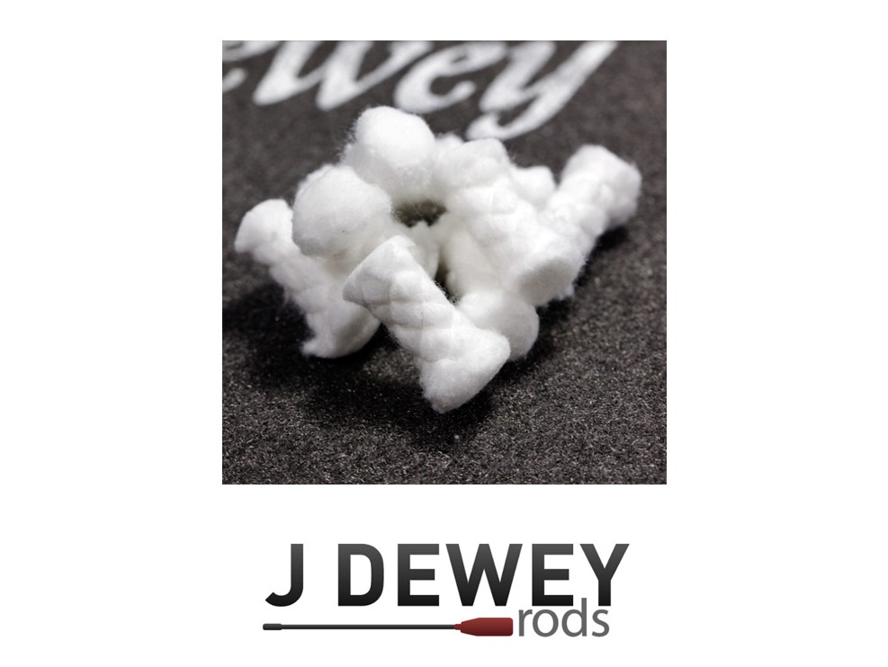Dewey CT-2 3/8" x 1 1/2" Cotton Rolls (50 pack)