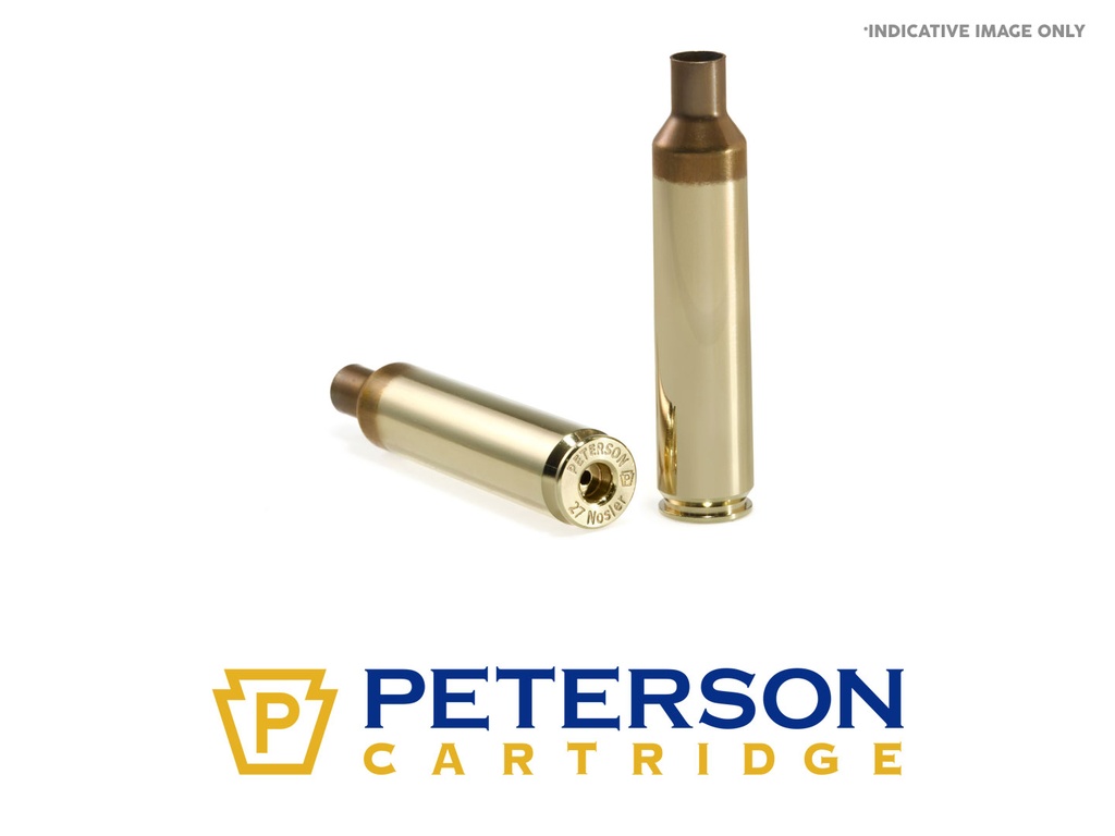 Peterson 28 Nosler Casings - Box of 50
