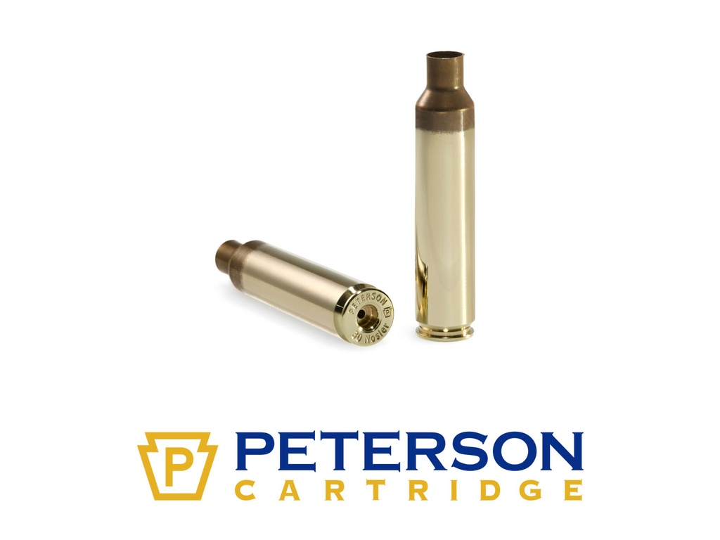 Peterson 30 Nosler Casings - Box of 50