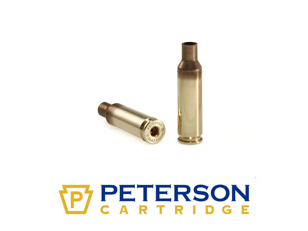 Peterson 6.5 x 47 Lapua Casings - Box of 50