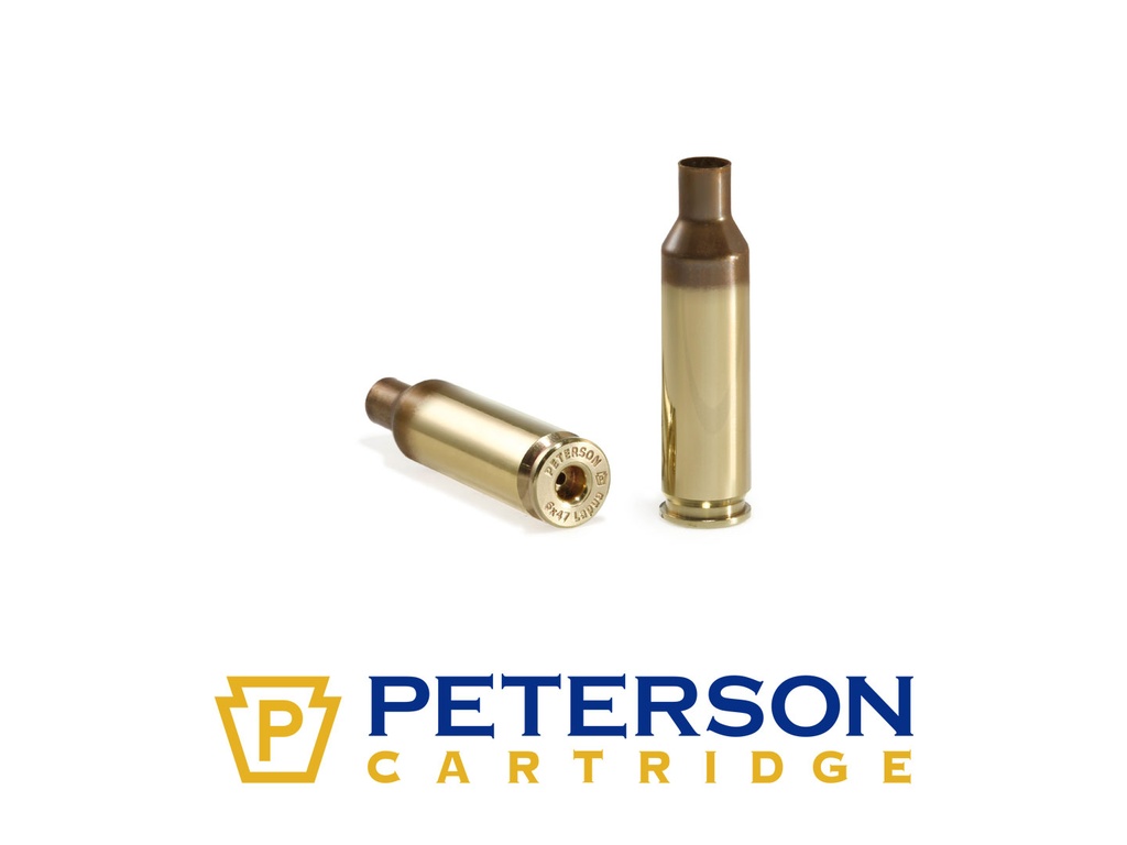 Peterson 6 x 47 Lapua Casings - Box of 50