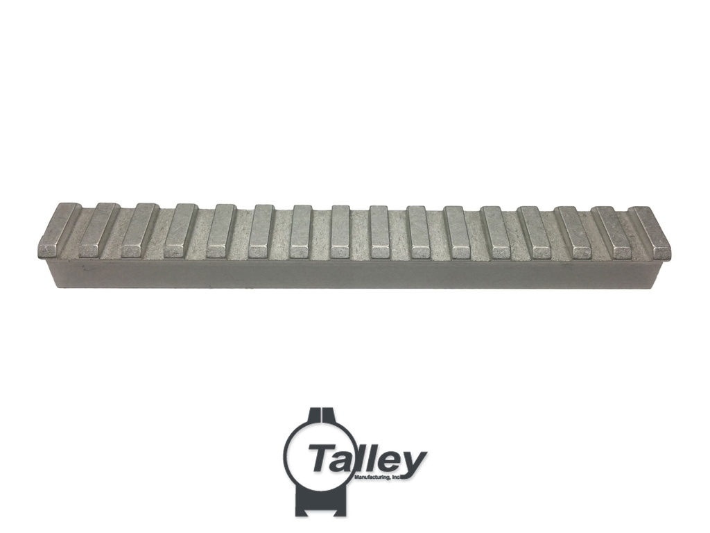 Talley 18" Blank Picatinny Stock