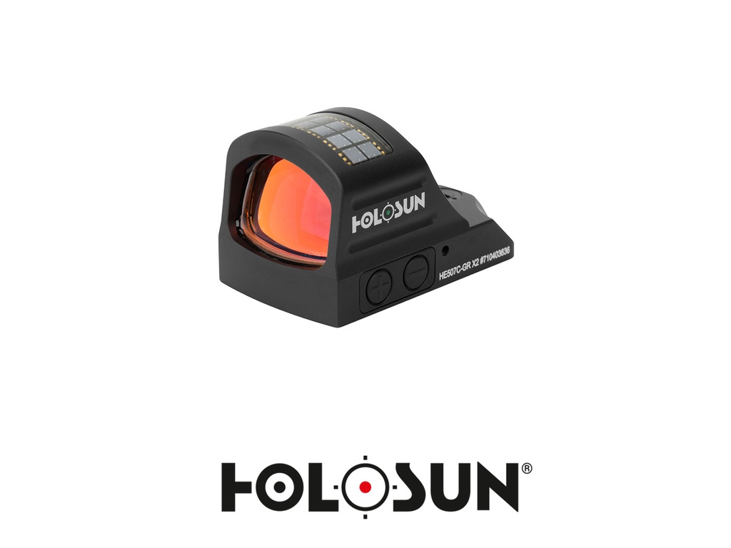 Holosun HE507C-X2-GR Green Circle Dot/Solar Panel