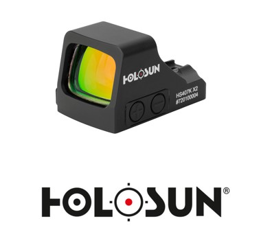 Holosun HS407K-X2-RD Red 6 MOA Dot/Shake Awake