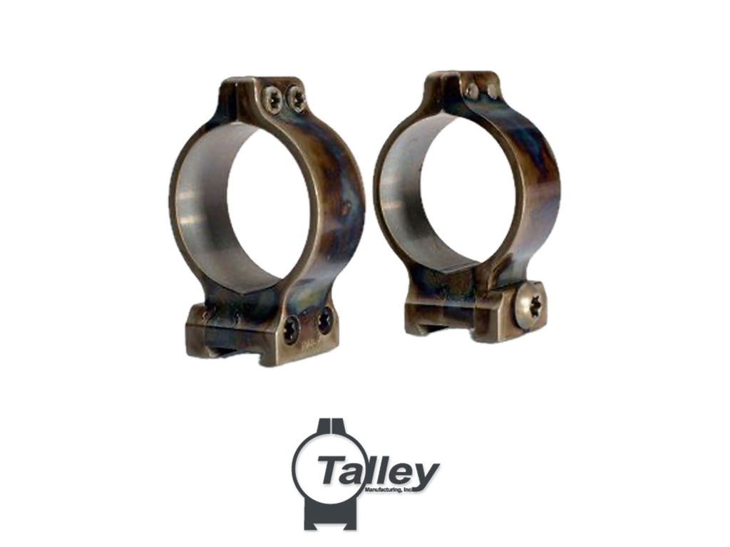 Talley 1" Talley QD Rings w/lever (Low) (CCH)