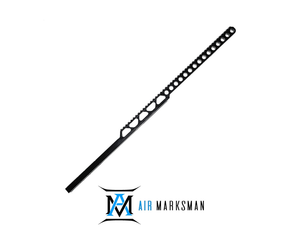 AirMarksman Backbone Rail LONG - 30 MOA - Black