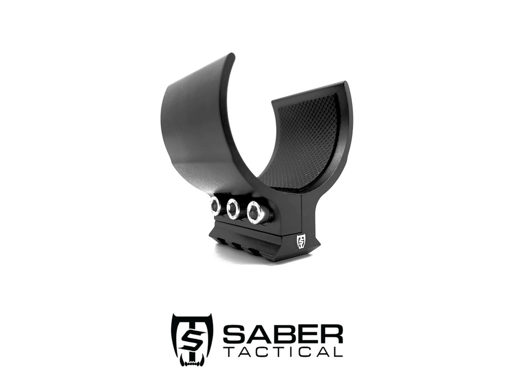 Saber Tactical Bottle clamp with rail for 52mm
