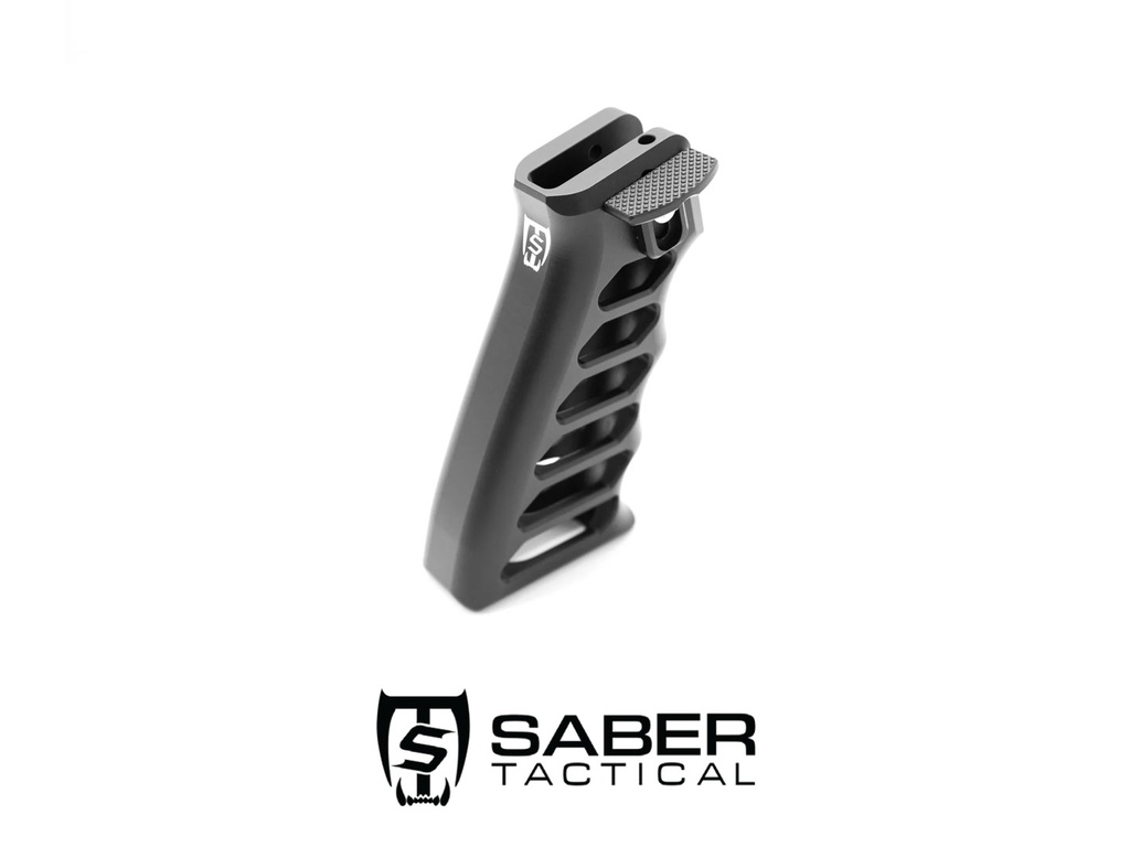 Saber Tactical AR Style Grip with Ambidextrous Thumb Rest