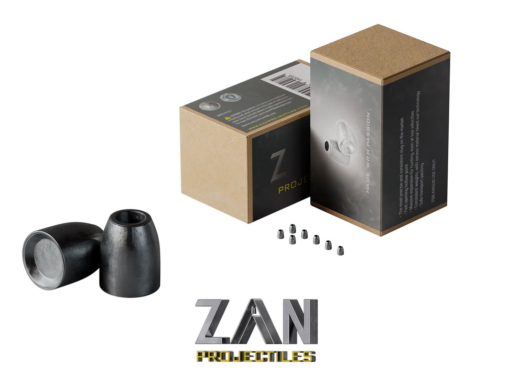 Zan .177 / 4.5mm Slugs, 20 grain .177 HP (300pcs) (20 per case)