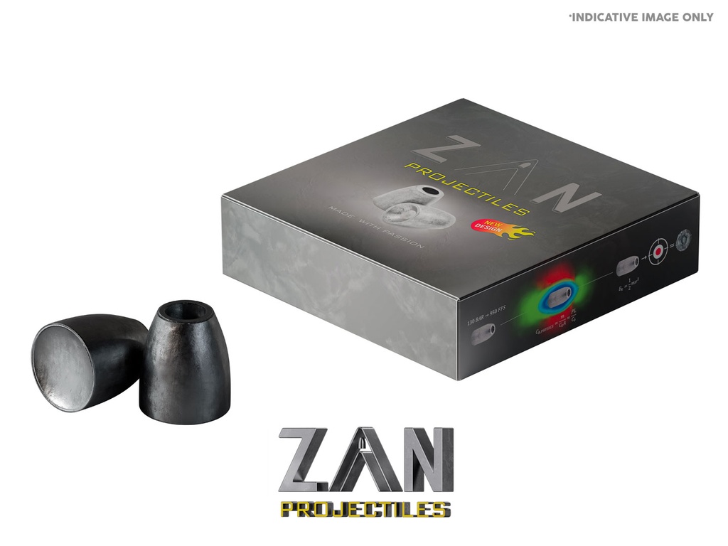 Zan .35 / 9mm Slugs, 100 grain .357 HP (100pcs) (20 per case)