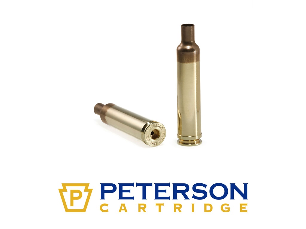 Peterson .257 Weatherby Casings - Box of 50