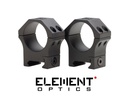 Element Optics XT Mounts Picatinny Low 1" (PR)