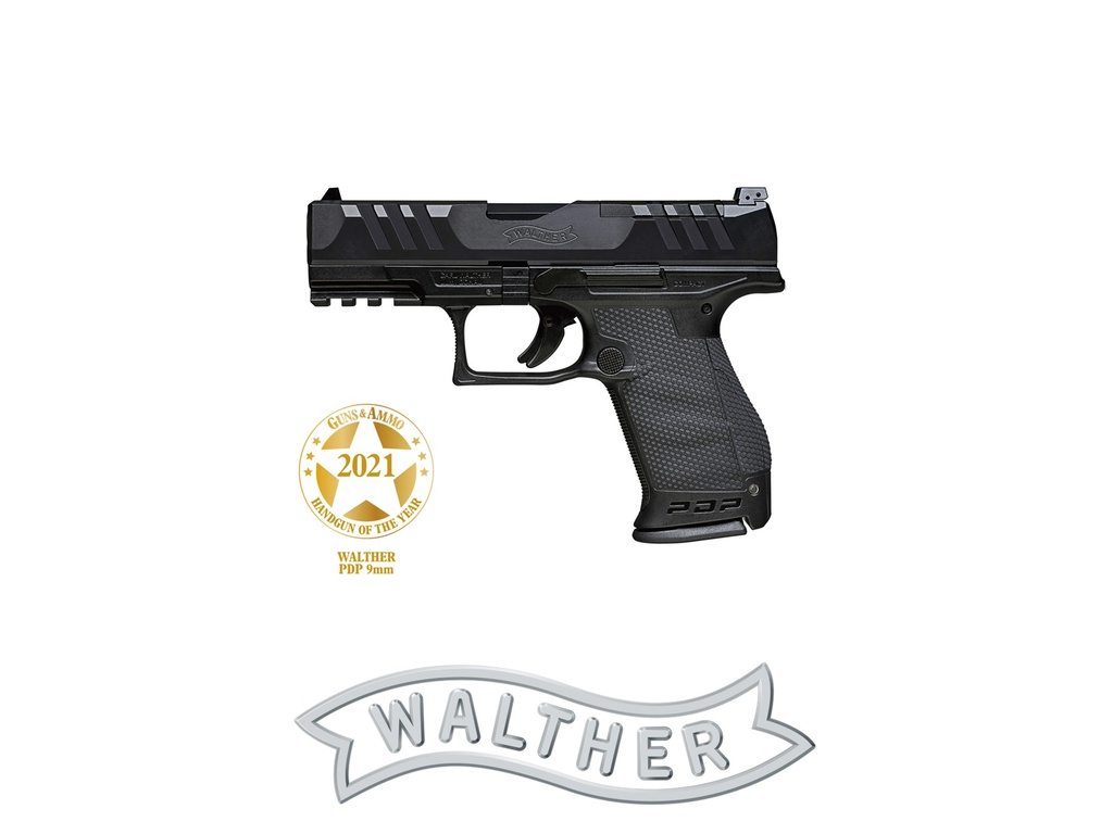 Walther PDP Compact 4" Black 15R