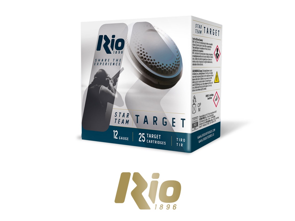 RIO STAR TEAM TARGET 12ga 28gm 2 3/4  1315 fps (7.5)