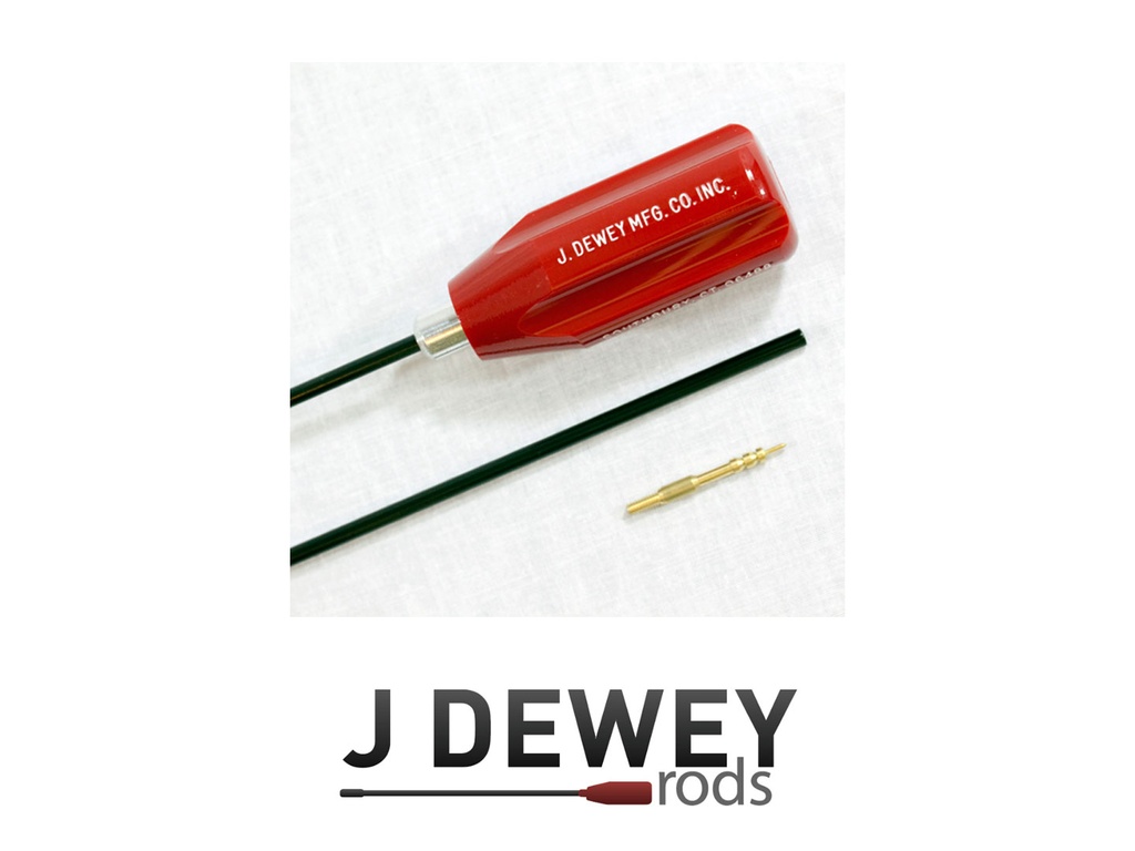 Dewey Nylon Coated Rod (.20 - 22 cal. Rifle 42” with #20JM Jag)