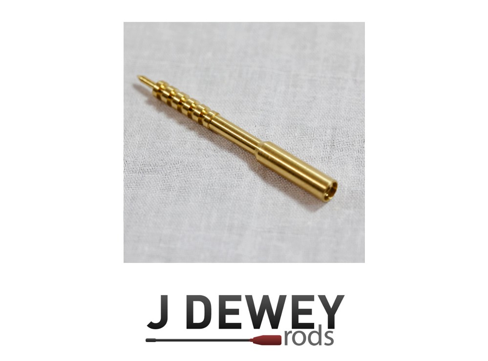 Dewey Brass Jags (.22 cal. 8/36 Female Threads)