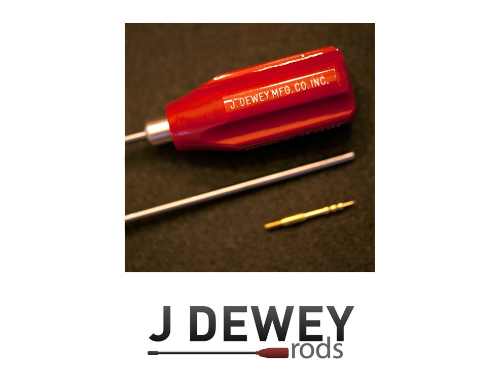 Dewey .17-.20cal Stainless Steel Rods (7” Rod for Airgun - Pistol (7-17S))