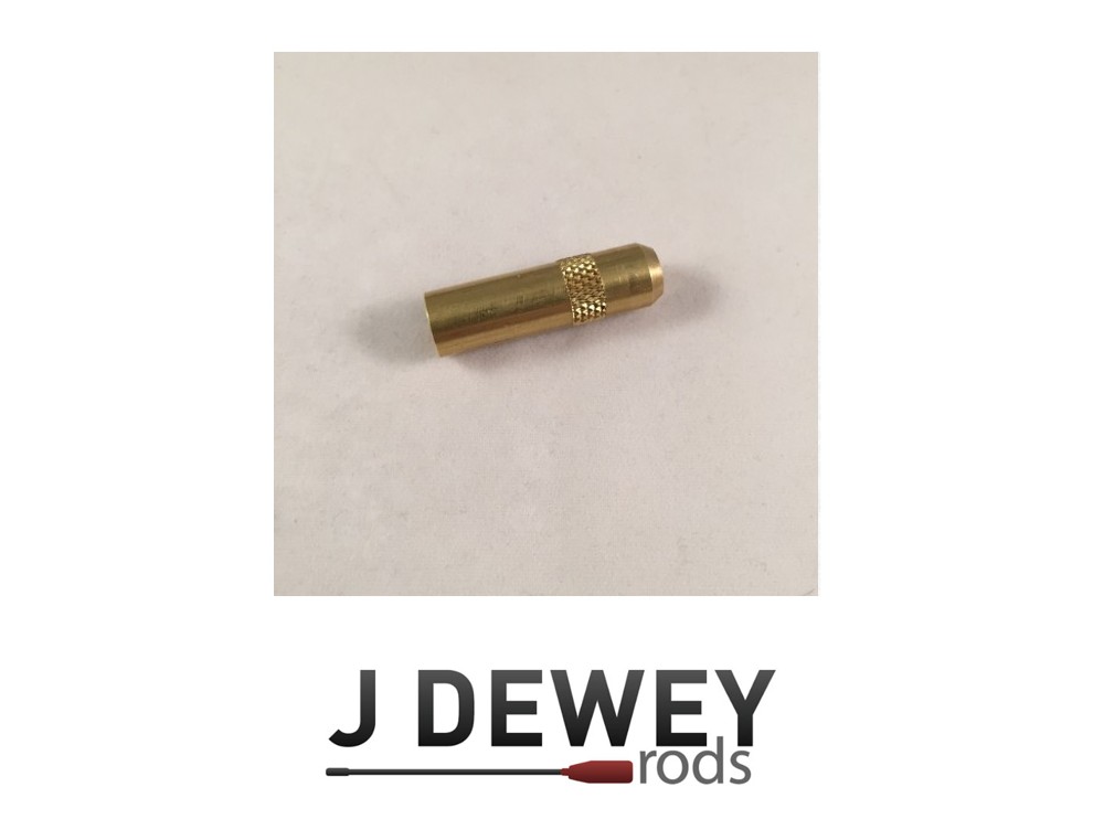 Dewey Specialty Adapters for Coated/Non-Coated Rods (SBA Brass Shotgun Brush Adapter)