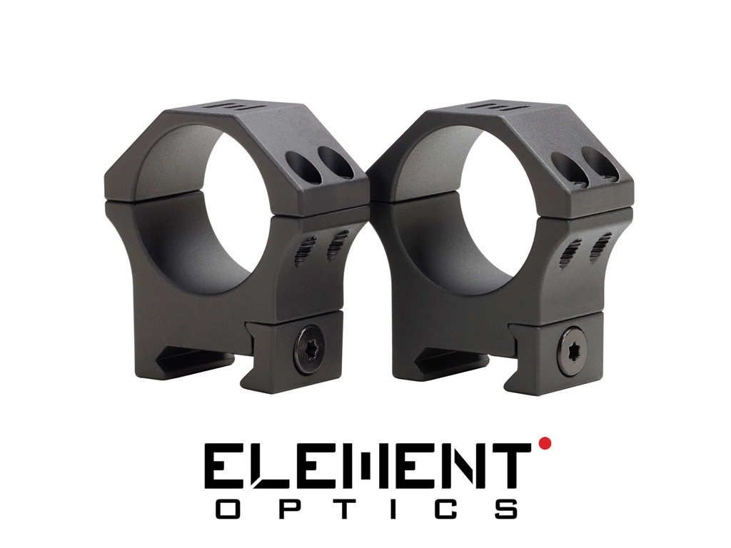 Element Optics XT Mounts (30mm, Low, Picatinny)