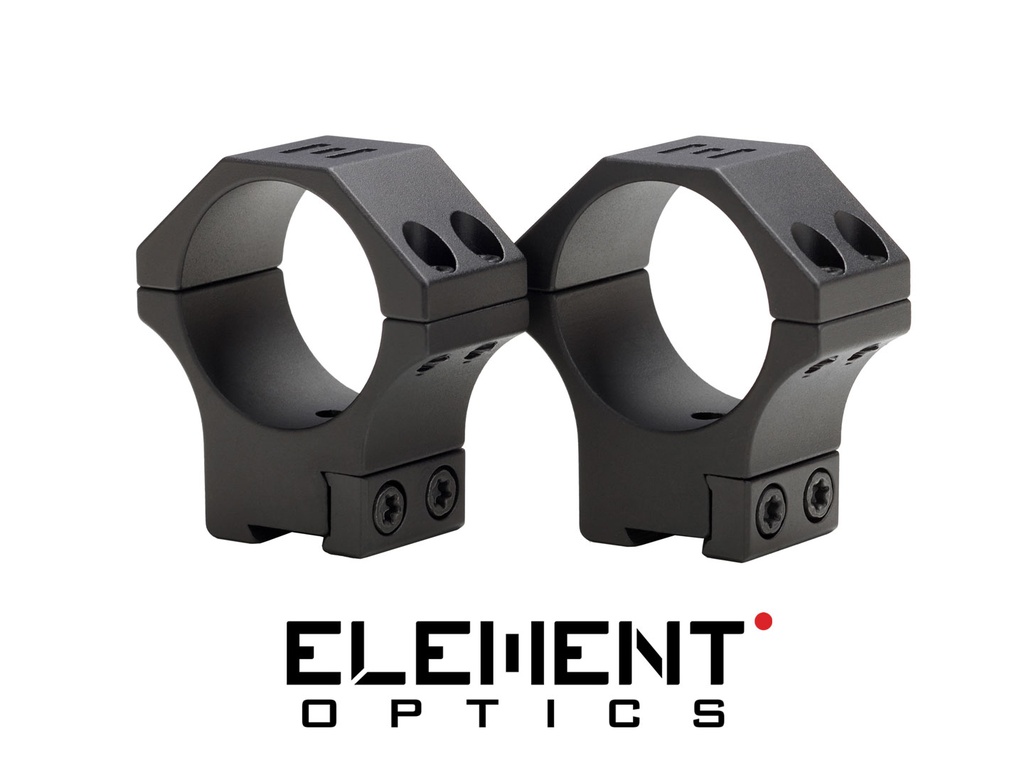 Element Optics XT Mounts (1", Low, Dovetail)