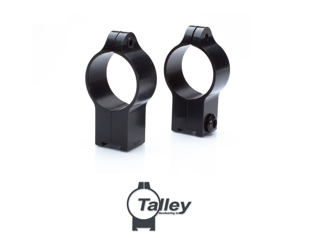 Talley 1" Rimfire Rings (Tikka T1X, CZ 452 European, 455, 512, 513, SAKO Rimfire (11mm dovetail setup), Low)